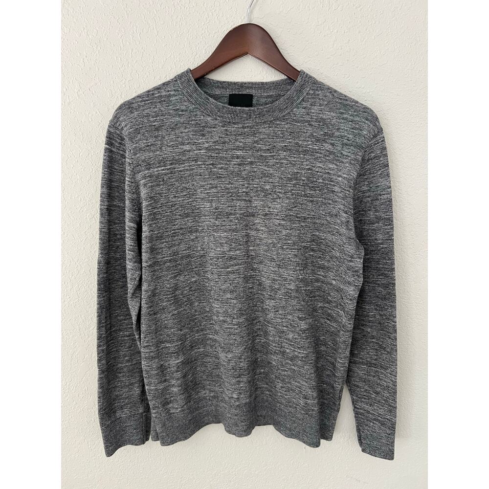 H&M cotton crewneck sweatergrey long sleeve knitted 
Medium size
